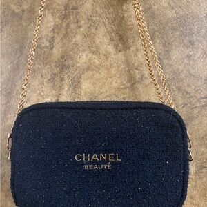 Black and Gold Women's crossbody Bag